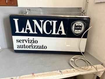 INSEGNA LUMINOSA LANCIA SERVIZIO AUTORIZZATO