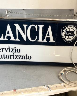 INSEGNA LUMINOSA LANCIA SERVIZIO AUTORIZZATO
