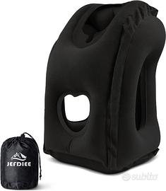 Cuscino da Viaggio Gonfiabile Supporto Ergonomico