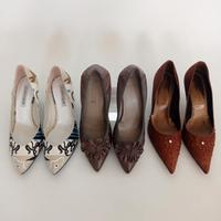 scarpe donna Made in Italy; Set di n. 3 paia