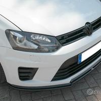 Lama spoiler paraurti anteriore vw polo 6c wrc abs