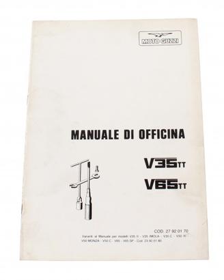 Variante manuale officina Moto Guzzi V35TT V65TT