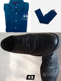 Camicia è pantalone completo La Martina più scarpe