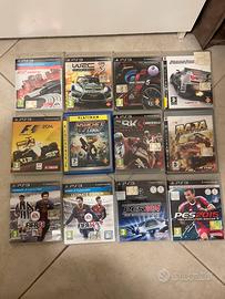 Giochi PS3 playstation PES FIFA F1 GRAN TURISMO