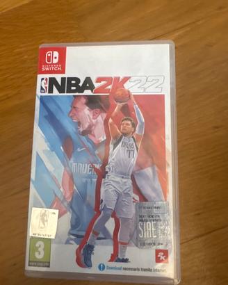 Videogioco nba 2k22 per nintendo