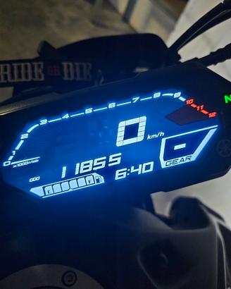Yamaha MT-07 2022 Pure Black 35kw Depo casa madre