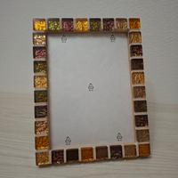 Cornice portafoto in mosaico