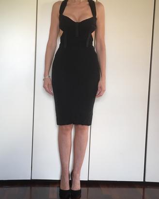 Abito nuovo nero Dsquared originale tgM (veste 40)