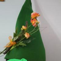 Cappello da fata dei fiori elfo vestito di carneva