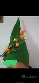 Cappello da fata dei fiori elfo vestito di carneva