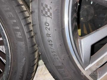 Gomme nuove 255/45/20 + cerchi Audi Q 5