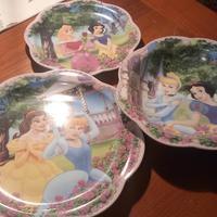 Set piatti porcellana principesse Disney 