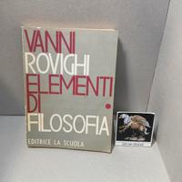 Libro Vanni Rovighi Elementi di Filosofia Editrice