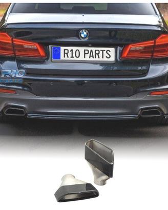 TERMINALI SCARICO BMW G30 17-20 LOOK 530 NERO