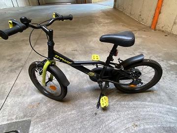 Bicicletta da bambino taglia 16"