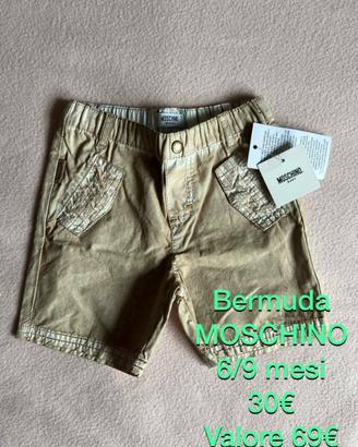 Bermuda bambino Moschino