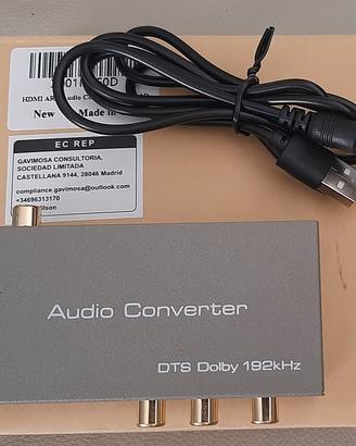 convertitore audio digitale analogico
