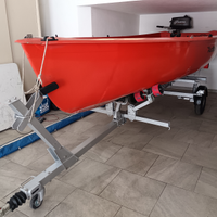 Barca ideale per 4 persone + Carrello ELLEBI 300