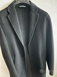 Cappotto Nero Zara S leggero