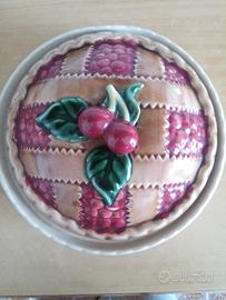 Centro tavola a forma di crostata 