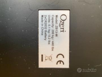 Bilancia digitale Ozeri Zb13/w fino 200kg