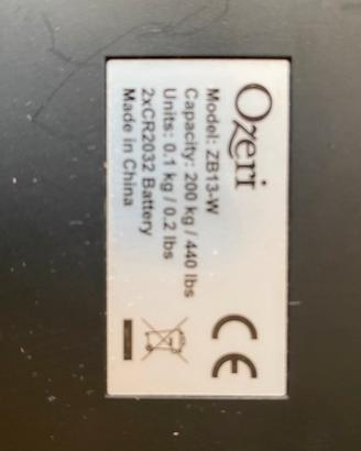 Bilancia digitale Ozeri Zb13/w fino 200kg