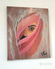dipinto donna Mediorientale 