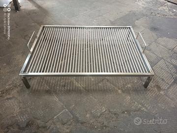 Griglia in acciaio inox per bbq 70*50