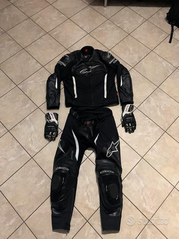 Tuta moto uomo