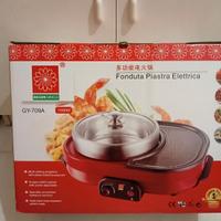 Hot Pot elettrico con piano griglia