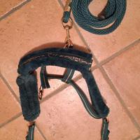 Capezza con pelo e longhina per pony