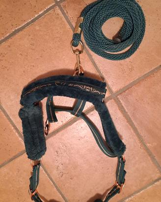 Capezza con pelo e longhina per pony
