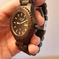 Orologio GreenTime by ZZERO in legno fatto a mano
