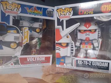 Action Figure Gundam & Voltron XL nuovi 