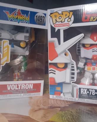 Action Figure Gundam & Voltron XL nuovi 