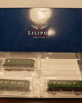 Liliput LL350016 ( set 3 carrozze 2 assi epoca II