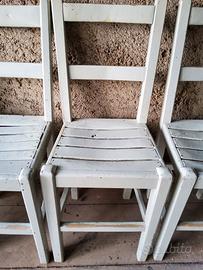 Sedie vintage in faggio