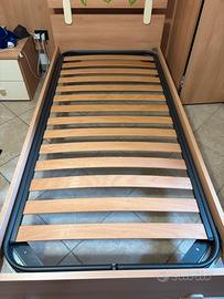 Rete + materasso a 1 piazza