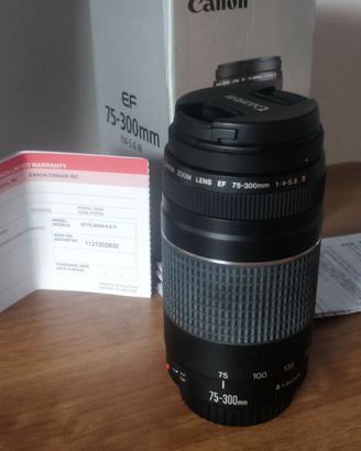 Canon EF 75-300 f 4-5.6 III