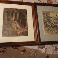 2 Quadri  con vecchie stampe 