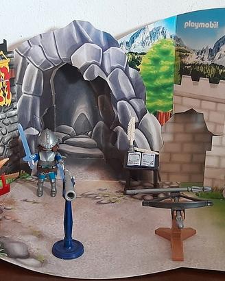 Set Playmobil Cavalieri Novelmore con Diorama