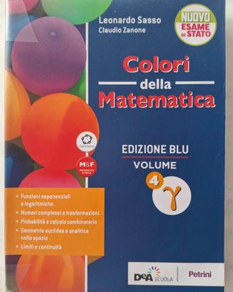 Colori della matematica  ISBN 978884942231
