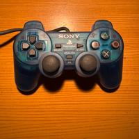 CONTROLLER PLAYSTATION 1 BLU TRASPARENTE LIMITATO