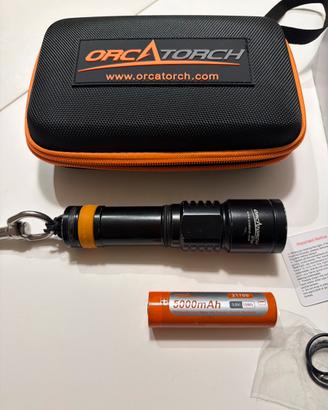 Torcia Sub OrcaTorch D700 1700 Lumen