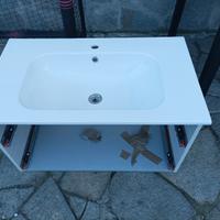 mobile bagno con 2 cassetti