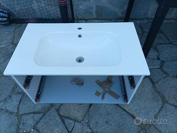 mobile bagno con 2 cassetti