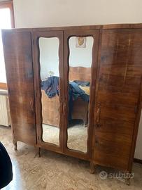 Camera da letto completa in legno