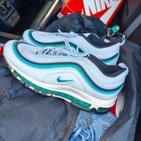 Nike Silver Bianche azzurre 