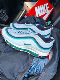 Nike Silver Bianche azzurre 