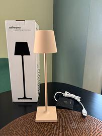 Lampada da tavolo zafferano poldina pro